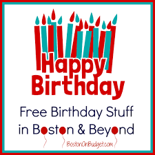 For birthday freebies for kids 12 and under, there's a kabuki kids program, which entitles them to a free mug with the purchase of a kid's meal during their birthday month. Free Birthday Meals And Deals In Massachusetts More Boston On Budget