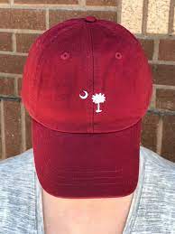 Palmetto Baseball Hat Tiny Design Palmetto Cap South Carolina
