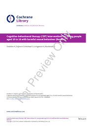 Which is the best way to hack aakash cbt? Pdf Cognitive Behavioural Therapy Cbt Interventions For Young People Aged 10 To 18 With Harmful Sexual Behaviour