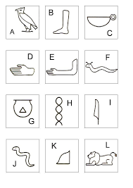 Les filles (vouloir) manger des gâteaux. Ecrire Son Prenom En Hieroglyphes Lettres En Hieroglyphes A A L Ancient Egypt Projects Ancient Egypt Activities African Art Projects