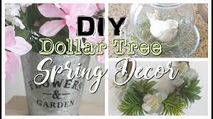 Simple supplies make the best projects. Diy Spring Decor 2018 Dollar Tree Spring Decor Ideas Youtube