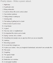 Poem Starters And Creative Writing Ideas Writing Prompts Poetry Creative Writing Ideas Writing Poems