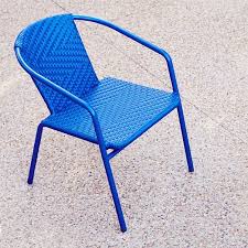 Woven Outdoor Stacking Chairs Set Of 2 In 2020 Outdoor Stacking Chairs Outdoor Chair Set Outdoor Chairs