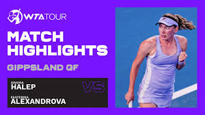 Soccer simona halep live stream at on. S Halep Vs E Alexandrova Gippsland Trophy Quarterfinals Wta Match Highlights Youtube