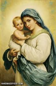 Madonna With Child Jesus And Mary Pictures Mary And Jesus Mother And Child Painting