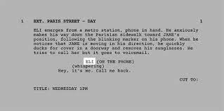 Dialogues will be written in the local language while scenes will be explained in english. Learn How To Speak Filmmaking Formatting The Screenplay