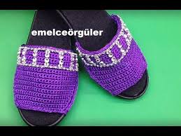 Youtube Womens Slippers Crochet Shoes Slippers