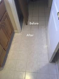 Choosing a gray grout that is close in value to the tile will allow the grout to fade into the background, which creates an uninterrupted color statement. 56 Inexpensive Products With Impressive Results