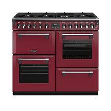 Our extensive choice of dual fuel cookers allows you to mix and match gas and electrical components. Stoves Richmond Deluxe S1000df 444410937 100cm Chilli Red Dual Fuel Range Cooker Discount Appliance Centre