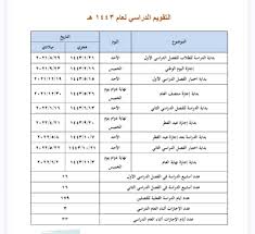 التقويم الدراسي وهو تقويم يبين موعد بداية ونهاية الفصول الدراسية، يمكنكم من نقدم لكم في هذا المقال التقويم الدراسي 1443 هجري 2021/2022 ميلادي لكي تتمكنوا من معرفة. Ù…ØªÙ‰ Ø¨Ø¯Ø§ÙŠØ© Ø§Ù„Ø¹Ø§Ù… Ø§Ù„Ø¯Ø±Ø§Ø³ÙŠ 1443 ÙÙ‡Ø±Ø³