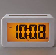 An atomic clock powered by solar power! Solar Powered Digital Clock By Idea 59 Clock Digital Clocks Solar Power