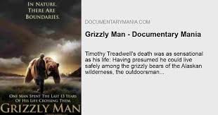 Thought freedom 3.145 views11 months ago. Grizzly Man Watch Online Full Movie Documentary Mania