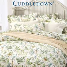 Devoted to your luxurious comfort and style. Daphne Botanical Ferns Percale Bedding Bed Bed Styling Premium Bedding