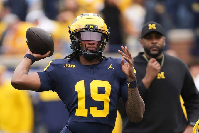 No. 14 Michigan names freshman Bryce Underwood its starting quarterback in  opener against New Mexico | WJHL | Tri-Cities News & Weather