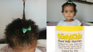 Best used on damp hair and applied using the praying method (rub the product between your palms and coat each curly as you move down from scalp to ends). Curly Hair Baby Care Styling Curly Kids Youtube
