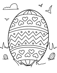 Do something different and have an easter egg hunt in the dark! Free Printable Easter Egg Template And Coloring Pages
