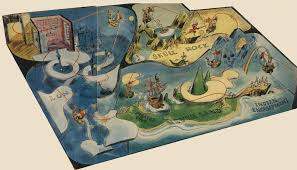 Peter Pan S Flight Layout Disney Concept Art Walt Disney Imagineering Disney Imagineering