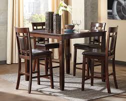 What are some popular product styles within bar stools? Coviar Counter Height Dining Room Table And Bar Stools Set Of 5 By Signature Design By Ashley 400117031 Turner S Budget Furniture