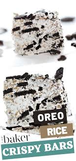 Oreo Rice Krispy Bars Oreo Rice Crispy Treats Oreo Rice Krispie Treats Oreo Krispie Treats