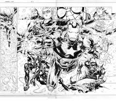 New Avengers Fcbd Pages 8 9 By Markmorales On Deviantart Avengers Coloring Avengers Coloring Pages Comic Art