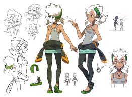 Professor Burnet Concept Art From Pokemon Sun And Moon Art Artwork Gaming Videogames Gamer Ga Pokemon Art Concept Art Characters Cartoon Character Design