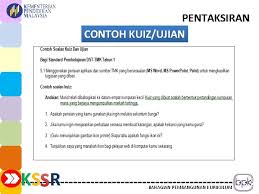 Diakhir pembelajaran tmk tahap ii, murid akan dapat: Mata Pelajaran Teknologi Maklumat Dan Komunikasi Tmk Dokumen