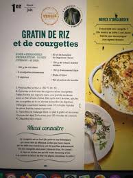 Gratin De Riz Et De Courgettes De Laurent Mariotte Gratin De Riz Recette Gratin