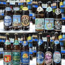12 New German Beers Now In Stock Weissbier Augustiner Oktoberfest Augustiner Dunkel Augustiner Leicht Tegernseer Quunus Doppe Beer Bottle Beer Pilsner