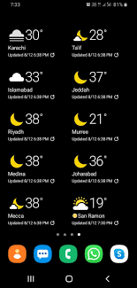 Hi guys, i am having a very frustrating issue with my s9+. S10 Weather Widget After Android 10 Update One Ui 2 0 Lost Ability To Swipe Up And Down To Change Locations Samsung Community