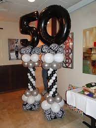 2 Sets Balloon Column Arch Base Upright Pole Display Stand Kit Wedding Party Usa Ebay 50th Birthday Decorations 50th Birthday Balloons Birthday Balloons