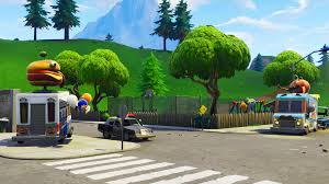 This isn't one of the most difficult searching challenges, but it can be rough if you're unaware of where to go. Fortnite S V6 22 Update Brought The Closing Of Durr Burger And The Opening Of An Internet Cafe Dot Esports