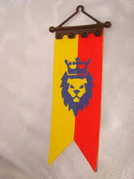 Lion Banner Dragon Decor Medieval Banner Banner