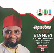 I congratulate you my dear brother,Chief Stanley Okoro Emegha