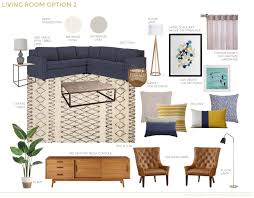 Check out our mid century modern furniture selection for the very best in unique or custom, handmade pieces from our coffee & end tables shops. A Textured Traditional Mid Century Living Room Shop The Look Emily Henderson