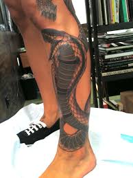 Snake Leg Tattoos For Men 2020