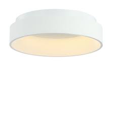 Jonathan Y Ring 17 7 In White Integrated Led Flush Mount Ceiling Light Jyl7206a The Home Depot Flush Mount Ceiling Lights Led Flush Mount Energy Efficient Light Bulbs