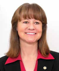 P.E.O. Mounts Up as Reserve Deputy Sheriff