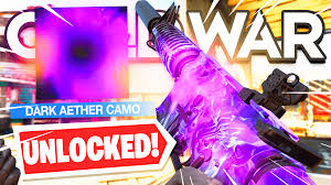 In order to get those 2 camos, do i have to acutally own all the weapons (include the classified one?) or you can still get the camo without unlocking . Karnage Clan On Twitter Dark Aether Camo Unlocked In Cold War The Return Of Black Ops 3 Dark Matter But Better This Is A Must Watch Moment In Blackopscoldwar Watch Now