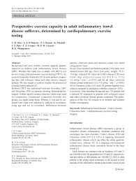Get directions, reviews and information for o'malley health & wellness center in north grafton, ma. Pdf Preoperative Exercise Capacity In Adult Inflammatory Bowel Disease Sufferers Determined By Cardiopulmonary Exercise Testing