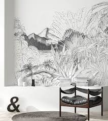 Papier peint intissé noir et blanc style rétro représentant un motif inspiré sera une décoration particulière pour toutes les pièces. 300 Idees De Papier Peint Noir Blanc En 2021 Papier Peint Decoration Interieure Decoration