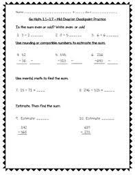Practice your math skills with these printable worksheets. Go Math Practice 3rd Grade Worksheets For Entire Year Bundle By Joanna Riley