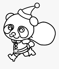 Even though panda has only black and white color, this cute animal design is a good choice for your kid's. Cute Panda Coloring Pages Free Transparent Clipart Clipartkey