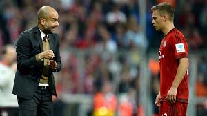 Kämpfen wie kimmich sei die einzige lösung, riet guardiola den ergänzungsspielern, die bundesliga oder den pokal zu gewinnen ist nicht genug hier. Pep Guardiola Lobt Joshua Kimmich Er Ist Fast Mein Sohn Eurosport