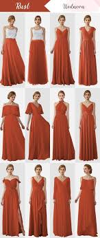 Wednova Rust Bridesmaid Dresses Over 100 Styles Cheap On Sale In 2020 Rust Bridesmaid Dress Bridesmaid Dresses Long Chiffon Bridesmaid Dress Styles