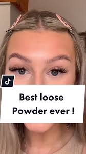 Best under eye powder ever!! #undereyecreasing #flawlessmakeup #loosepowder  #youneedthisproduct #bestmakeupproducts