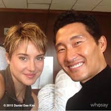 Shailene Woodley Updates على X: "Daniel Dae Kim ('Jack Kang') shared a  picture with Shailene