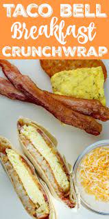 Air Fryer Copycat Taco Bell Breakfast Crunchwrap Breakfast Crunchwrap Taco Bell Breakfast Taco Bell Breakfast Crunchwrap
