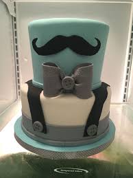 Little Man Cake Mustache Baby Shower Baby Shower Cakes For Boys Baby Shower Cakes