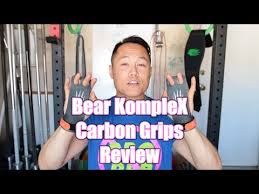 bear komplex carbon grips review youtube