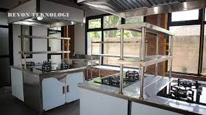 Stainless kitchenware set accessories stainless steel kitchenware set spatula tool cooking smart tools sale gadgets cookware kitchen utensil. Kitchen Set Stainless Rumah Minimalis Bekasi Free Konsultasi Revon